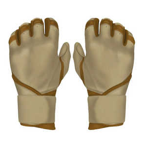 Gants de baseball personnalisables en cuir souple de haute qualité Gants de frappeur bleus roses respirants et confortables pour l'entraînement - Product Image 5
