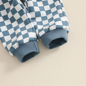 ชุดเซ็ตเสื้อฮู้ดและกางเกงวอร์มเด็กผู้ชายแบบสองชิ้น ผ้าทึบ กันลม ระบายอากาศได้ดี ซับเหงื่อ - Product Image 5