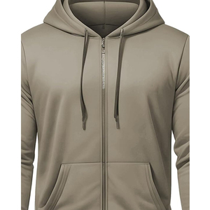 Sweat-shirt à capuche pour homme, style streetwear, surdimensionné, lourd, uni, doublé en polaire, 100% coton, design gratuit - Product Image 5