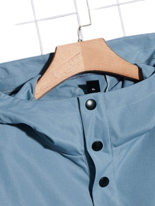 Chaqueta cortavientos de utilidad personalizada para hombres, estilo callejero, ropa de primavera para exteriores con capucha, decoración bordada - Product Image 2