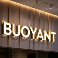 Letrero Comercial Electrónico Personalizado, Letrero LED para Exteriores, Letrero Luminoso con Letras, Letrero Publicitario con Logotipo para Tienda