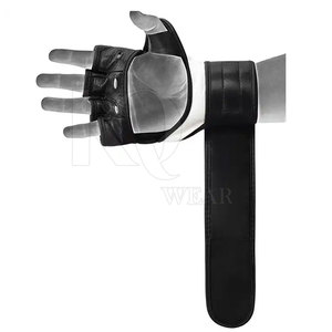 Gants de MMA en cuir robustes pour la pratique professionnelle avec une forme ergonomique, un design léger et une protection améliorée - Product Image 6
