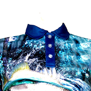 เสื้อตกปลาคอเสื้อสองชั้นแบบปรับแต่งเองได้2025แห้งเร็วป้องกันแสงแดดน้ำหนักเบา - Product Image 2