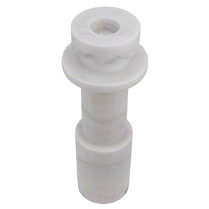 Lujosos, los más vendidos, candelabros de piedra de mármol hechos a mano, ideales para sala de estar, comedor, mesa, decoración superior, regalo único - Product Image 2