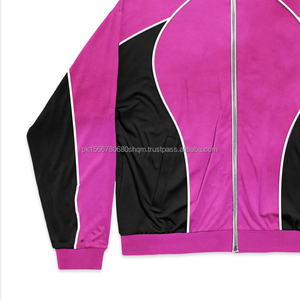 Chándal de deportes de invierno para hombre nueva moda cortavientos para ciclismo Cierre de cintura elástica a prueba de viento servicio OEM conjunto cortavientos - Product Image 2
