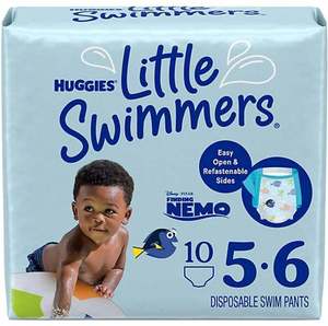Paquete Premium al por Mayor de Pañales de Natación Huggies Little Swimmers, Suministro Duradero para Piscinas, Pañales para Bebés de Todos los Tamaños, Suaves y Cómodos - Product Image 4
