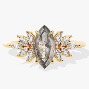 Joyería de piedras preciosas de labradorita para mujer, anillo de estilo bohemio de plata, joyería de plata de ley 925, anillo hecho a mano de tendencia, Regalo para mamá - Product Image 2