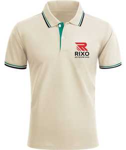 Chemise boutonnée à manches courtes en toile de coton 100 % respirante de haute qualité pour homme, couleur unie, avec logo sur le devant, style décontracté au quotidien - Product Image 2