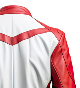Nueva y elegante chaqueta de cuero para motocicleta, chaqueta de cuero para motocicleta de carreras, hecha en Pakistán, chaqueta de cuero para motocicleta de alta calidad - Product Image 2