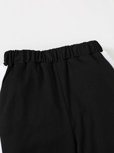 Chándales de algodón de alta calidad para niños OEM personalizado impreso patrón sólido Top traje deportivo de invierno - Product Image 4