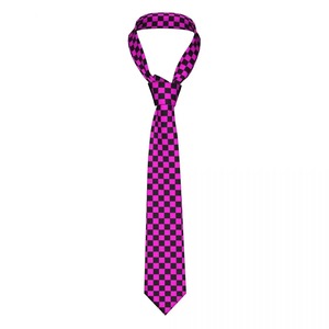 Novelty New Solid Color Striped <b>Ties</b> Handmade 100% Silk Necktie for <b>Men</b> High Quality 6.5cm Skinny Slim Accessory in <b>Pink</b> Green - Product Image 2