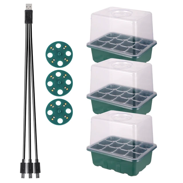 1 to 3 USB + 3 lights + 12 Holes Tray