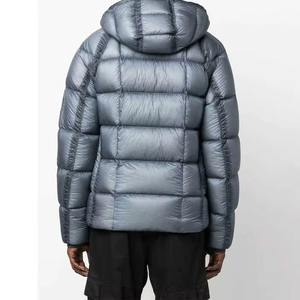 Veste matelassée en polyester avec logo personnalisé, rembourrage à bulles, pour hommes, vente en gros - Product Image 4