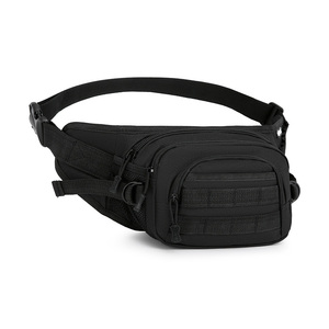 Cinturón con anillas en D y correas de compresión, Riñonera Summit - 3 litros - Negra, compatible con sistema Molle, ajustable, Camuflaje Personalizado - Product Image 3