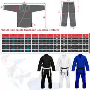 Kimono de Jiu-Jitsu Brasileño (BJJ) Múltiple |   Uniforme de Jiu Jitsu con Cinturón, Tejido Pearl Weave |   Uniforme de Artes Marciales OEM/ODM para Adultos - Product Image 5