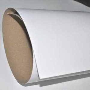 Tablero dúplex de un solo lado con papel artesanal trasero gris para envolver regalos Cartón con revestimiento trasero gris - Product Image 2