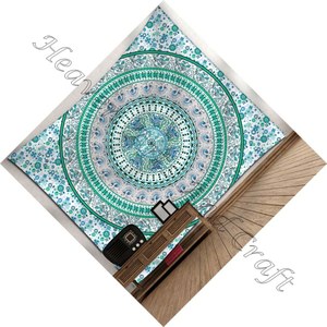 Tapiz de pared de Mandala de la India, decoración Bohemia, tapiz de tela psicodélica Hippie, Mandala impreso, arte de pared - Product Image 6