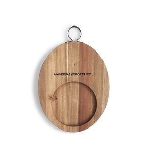 Tabla de cortar de madera de Venta caliente Forma personalizada Bloque de cortar de lujo Clásico Elegante Nueva tabla de cortar - Product Image 1