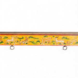 Asian Style Wood Console <b>Table</b> with <b>Mirrored</b> Feature for Home & Hotel Living Room Furniture with Storage for Decoration - Product Image 5