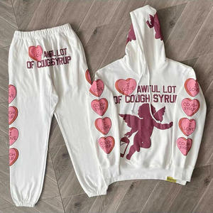 Personalizado DTF impreso tela suave cómodo chándal ligero transpirable tela servicio OEM - Product Image 1