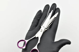 Ciseaux de barbier professionnels en acier inoxydable de qualité salon, fabrication de précision, légers, robustes, pour la coupe de cheveux - Product Image 5