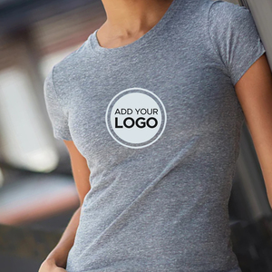 T-shirt à col rond à manches courtes de coupe classique pour femmes Bella Canvas T-shirt à manches courtes en jersey décontracté pour femmes - Product Image 5