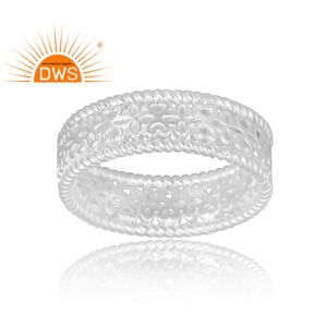 การออกแบบใหม่ที่กำลังมาแรง925แหวนเงินสเตอร์ลิงเครื่องประดับดีไซน์แบบกำหนดเองสำหรับเป็นของขวัญสำหรับผู้หญิงสำหรับผู้หญิง - Product Image 1