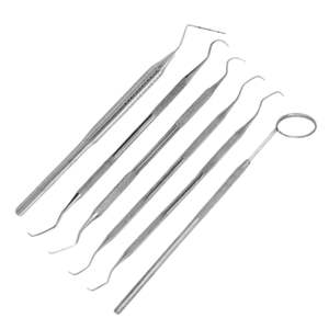 เครื่องมือแพทย์ชุดเครื่องมือทันตกรรมพื้นฐานเครื่องมือดูแลช่องปากสำหรับสัตว์เล็ก - Product Image 1