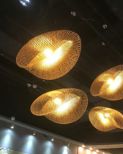 โคมไฟแขวนทำจากไม้ไผ่,โคมไฟแขวนสำหรับตกแต่งห้องสไตล์เวียดนาม - Product Image 3