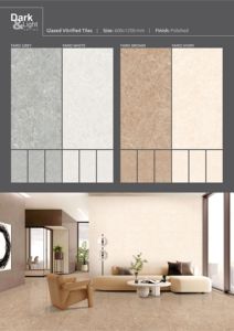 Vente en gros de carreaux de porcelaine vitrifiée 60x120cm Designs modernes Résistance supérieure Idéal pour la rénovation domiciliaire et les projets commerciaux - Product Image 4