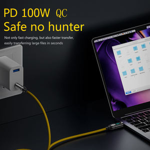 Cable de Datos USB C a C 3 en 1 de Excelente Calidad, Carga Rápida de 5A, Transmisión de Datos Estable de Video 8K, Precio de Fábrica Ecológico - Product Image 3