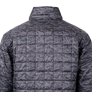 Veste matelassée à logo personnalisé pour hommes, veste d'hiver en duvet à manches longues, dernier style sur mesure pour hommes - Product Image 5