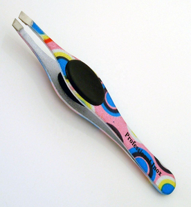 Juego de pinzas para cejas profesionales al por mayor, herramientas de belleza ligeras y respetuosas con el medio ambiente, de acero inoxidable puntiagudas, personalizadas, para salón - Product Image 3