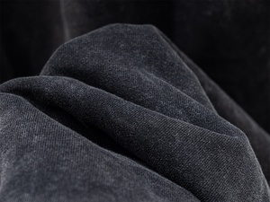 Pantalons de survêtement amples et décontractés pour femmes, en coton français, lavage à l'acide, style vintage, double taille, tendance 2025 - Product Image 6