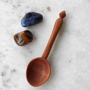 Elegante juego de cubiertos de madera de 3 con acabado natural Juegos de utensilios de cubiertos perfectos para el hogar Comedor Hoteles y restaurantes - Product Image 3
