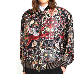 Blouson d'aviateur athlétique d'hiver pour hommes, col montant brodé personnalisé, toile à sublimation en polyester - Product Image 2