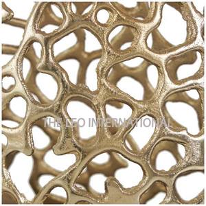 Aluminum Metal <b>Unique</b> Shape Gold Plated Coastal Iron Flower <b>Vase</b> Fancy Style Luxury Handmade Home Decorative - Product Image 6