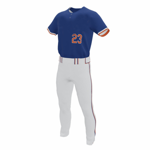 Uniformes de béisbol personalizables duraderos | Ropa de equipo de poliéster transpirable de secado rápido para equipos escolares y de clubes (al por mayor) - Product Image 5