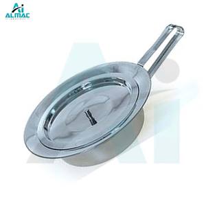 Almac กระโถนสเตนเลสสตีลใช้ซ้ำได้สำหรับผู้ป่วยในโรงพยาบาลและศูนย์ดูแลทนทานต่อการเกิดสนิมและดูแลรักษาง่าย - Product Image 5