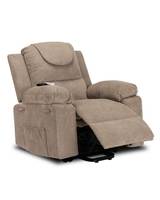Fauteuil inclinable électrique pas cher avec massage et chauffage, siège de relaxation en similicuir, fauteuil inclinable moderne pour la maison