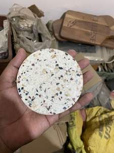 Ensemble de sous-verres en résine époxy transparente créative de qualité supérieure tapis de tasse de boisson décoratifs pour la maison cuisine et hôtels sous-verres de table - Product Image 2