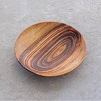 ADICIÓN PERFECTA VERSÁTIL ARTESANÍA Tazón de masa de madera hecho a mano para frutas o ensaladas Vintage de alta calidad Rústico Farmhouse - Product Image 3