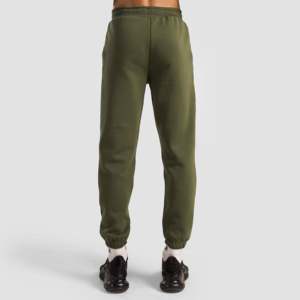 Pantalones Deportivos Cargo de Algodón 100% con Logo Personalizable, Diseño Plisado, Lavado a Color, Corte Recto, Ligeros, Tallas XL a 6XL, Color Oliva - Product Image 3