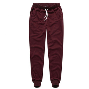 กางเกงเอวสูงสำหรับผู้ชายกางเกงวิ่งดีไซน์ฮิปฮอปแบบลำลองกางเกงเย็บปะติดโลโก้ออกแบบได้ตามต้องการ - Product Image 3