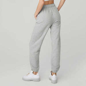 Jogger de haute qualité femmes taille haute jambe droite pantalons de survêtement décontracté plat avant Style pour printemps et automne vêtements confortables - Product Image 3