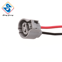 Otomotif 2 Pin konektor kipas pendingin Wanita kabel 2 arah Harness