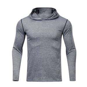 Sudadera de manga larga de compresión de secado rápido para hombre, sudadera con patrón impreso, sudadera para correr al aire libre para invierno - Product Image 2