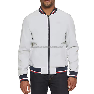 Winter Men's Letterman <b>Jacket</b> Customizable Stand Collar 100% Wool Windproof Waterproof Streetwear Fashion Clothing - Product Image 1