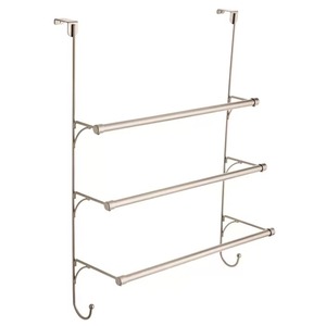 El soporte para toallas de metal pulido más vendido, personalizable, añade un aspecto refinado y profesional a cualquier interior. - Product Image 6
