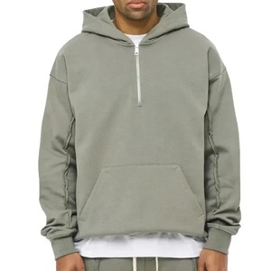 Anti-sueur 2025 Flare Gym Vêtements de sport Survêtements Hommes Jogging Costume Français Terry À Capuche 2 Pièces Pull Stacked Survêtements - Product Image 4